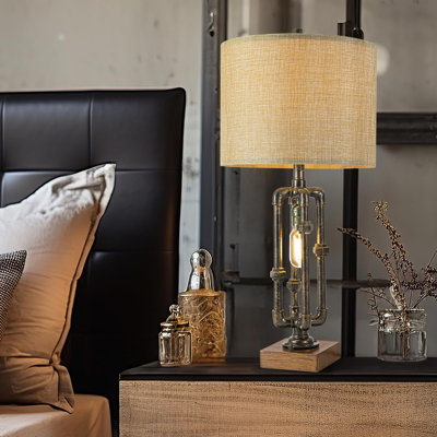 Roseboro Metal USB Table Lamp