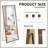 Solid Wood Frame Full-Length Mirror
