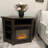 Clotile 45'' Electric Corner Fireplace TV Stand with Storage for TVs up to 55"-1763984708