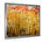 Impression argent sur toile encadrée