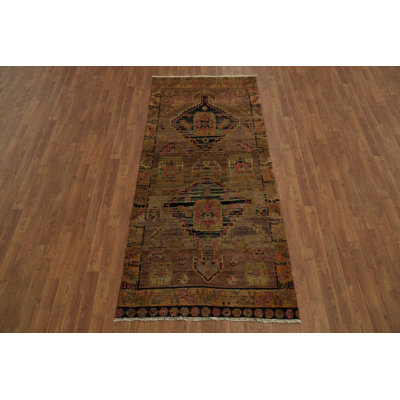Artistic Earth-Toned  Style Area Rug 4x8