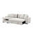 Wool-Like Pull-Out Sleeper Sofa-55907530