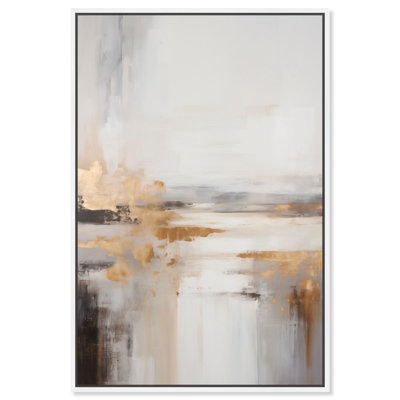 Glistening Stillness II Canvas by Art Remedy, Gallery Wrapped
