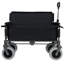 Chariot pliant avec banquette et chariot utilitaire pliable 3 en 1 avec pneus de plage tout-terrain d'une capacité de 500 lb-1614299480