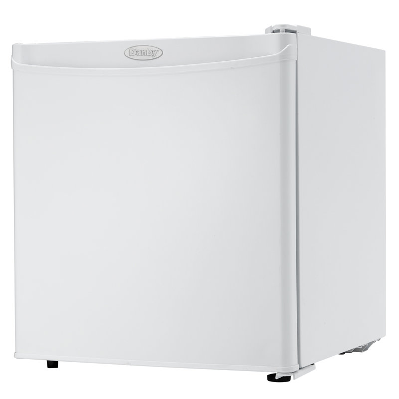 Danby Designer 1.6 Cubic Feet Freestanding Mini Fridge with Freezer, White