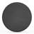 Carnisha 24 Inch Round Black Pedestal End Table