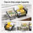Extendable Dish Rack, Large Sink Drying Dish Drainer For Kitchen Counter-114597372
