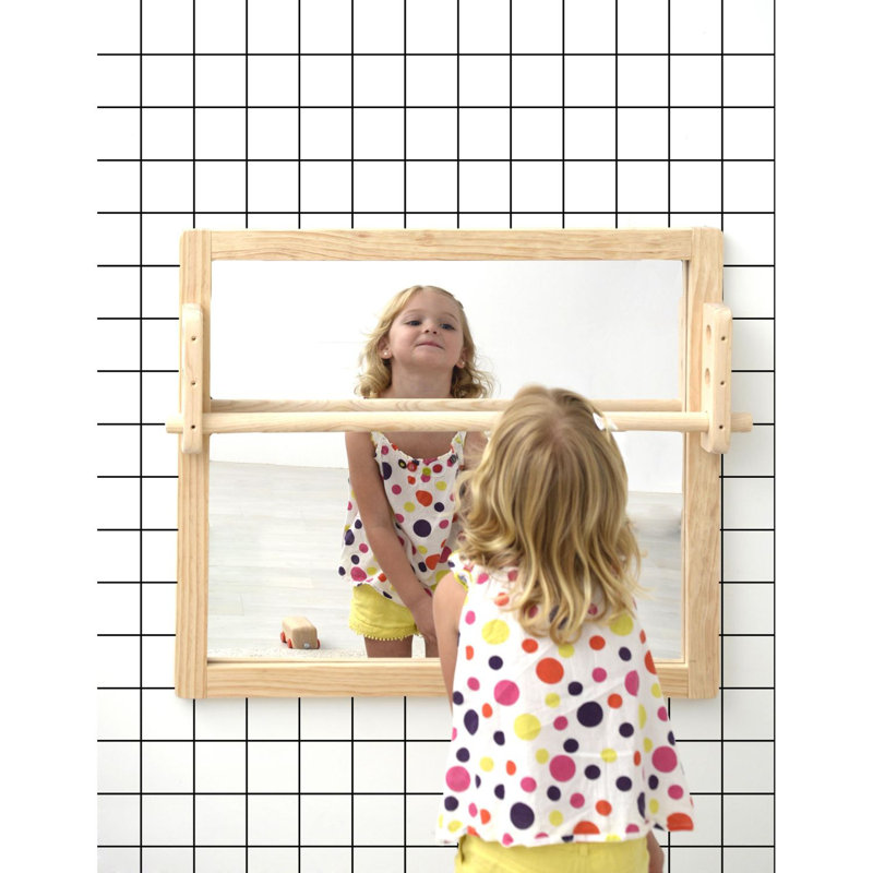 Lahela Wood Wall Mirror