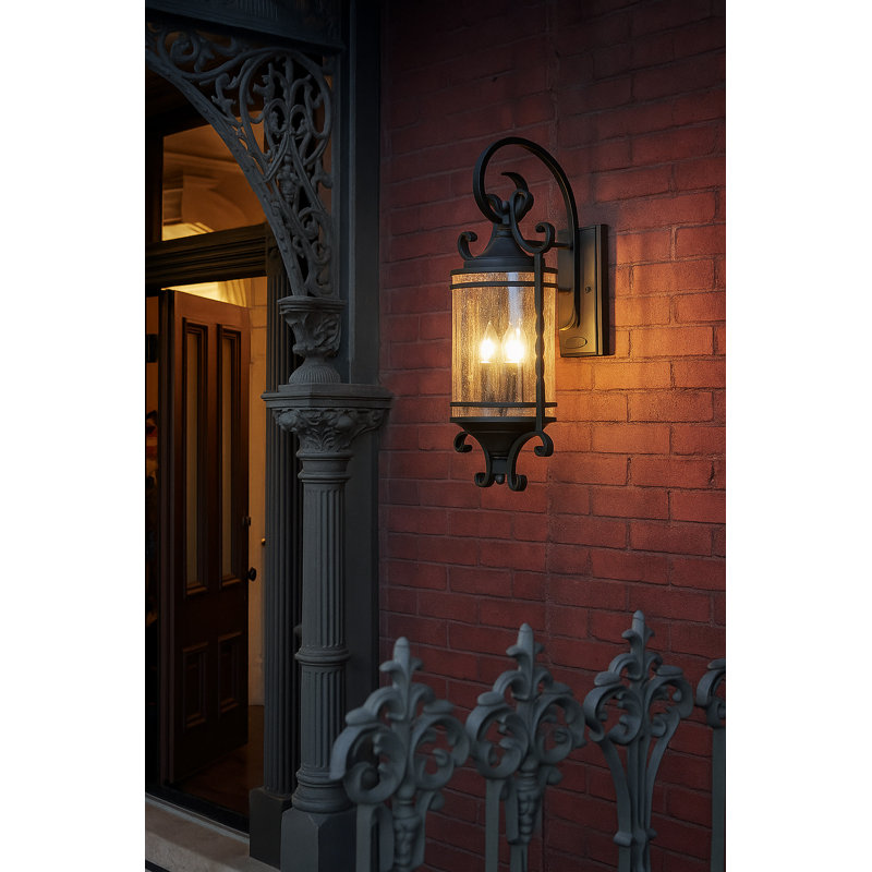 Lanterne murale d'extérieur 3 lumières Casa