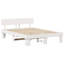 Bed Frame with Headboard Solid Pine Wood-1070559627-1070559644