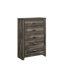 Ensemble de chambre à coucher avec lit plateforme Eschol 3-4-1977012117-1977012119