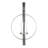 Doria 21.75" Glass Wall Sconce-399774213