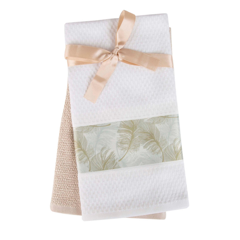 Ensemble de 2 serviettes essuie-mains Adna