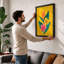 Tropical Bouquet Botanical - Framed Print-1676778582-1676778581