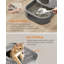 54x42.8x40cm Plastic Litter Box Enclosure-109599181