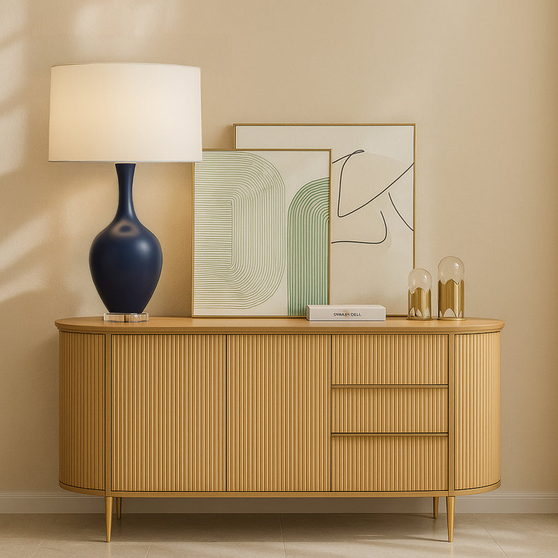 Audrey Table Lamp, Ash