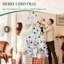 Sapin de Noël artificiel blanc de 1,80 m avec branches en fil de fer à mémoire de forme et structure articulée pour une installation facile pendant les fêtes-1562825004