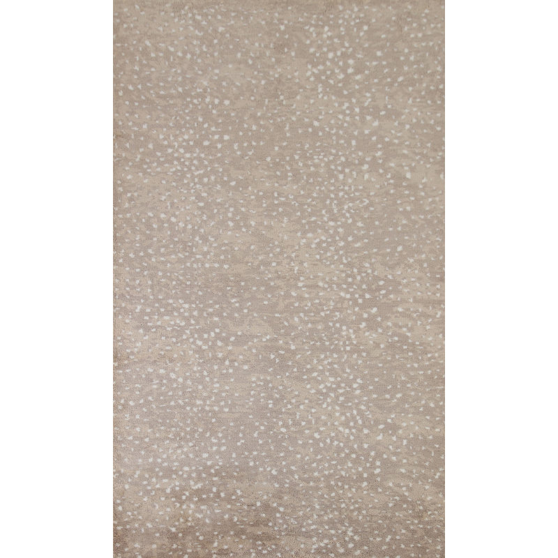 Tapis oriental à pois marocain 5 x 8