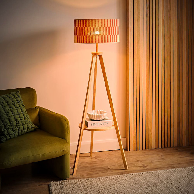 Matte Tripod Floor Lamp, No