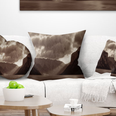 Landscape Throw Pillow