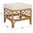 Cherilynn Rattan Pole Ottoman