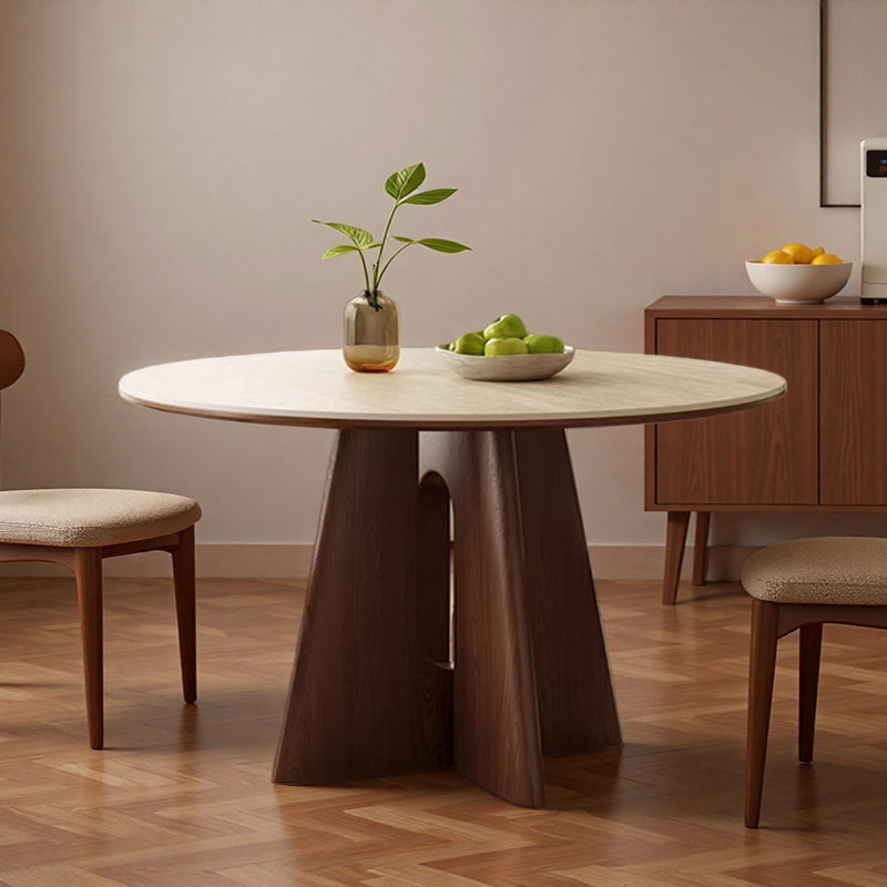Table ronde Simple Design, H 29,52 po x L 53,14 po x l 53,14 po