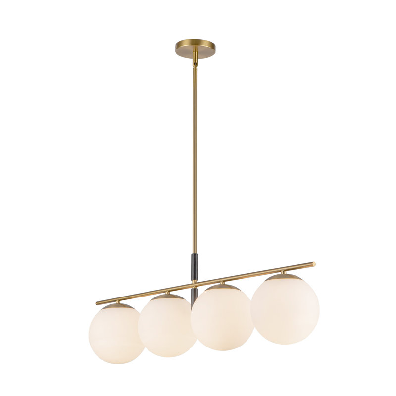 Zuri 37-In Linear Pendant, Gold