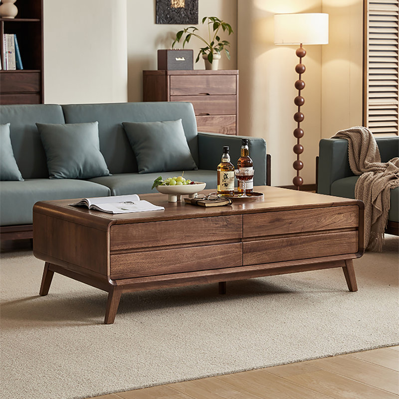Walnut coffee table