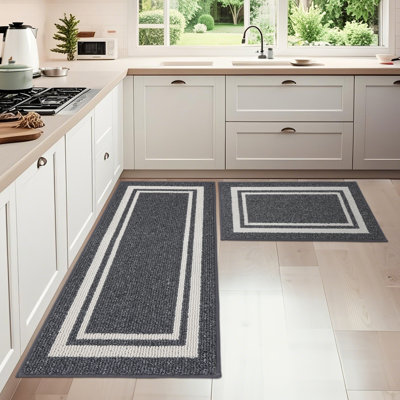 Modern & Contemporary Non-Skid Kitchen Mat
