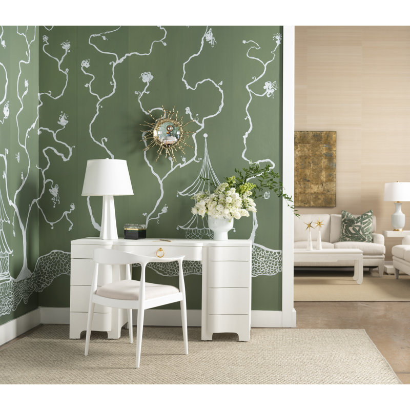 Bouquet Writing Desk, White