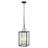 2-light Outdoor Hanging Lantern with Clear Glass Shade-1451397328