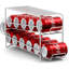 Distributeur de canettes pour réfrigérateur, capacité de 12 canettes, lot de 1