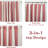 Chris Vertical Striped Linen Blend Lined Thermal Insulated Blackout Rod Pocket Back Tab Curtains-699152625-699152626-671678772