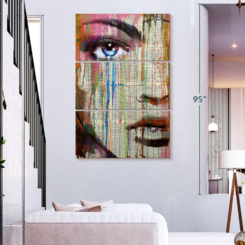 Leisha, femme et lion, H 57 po x l 36 po