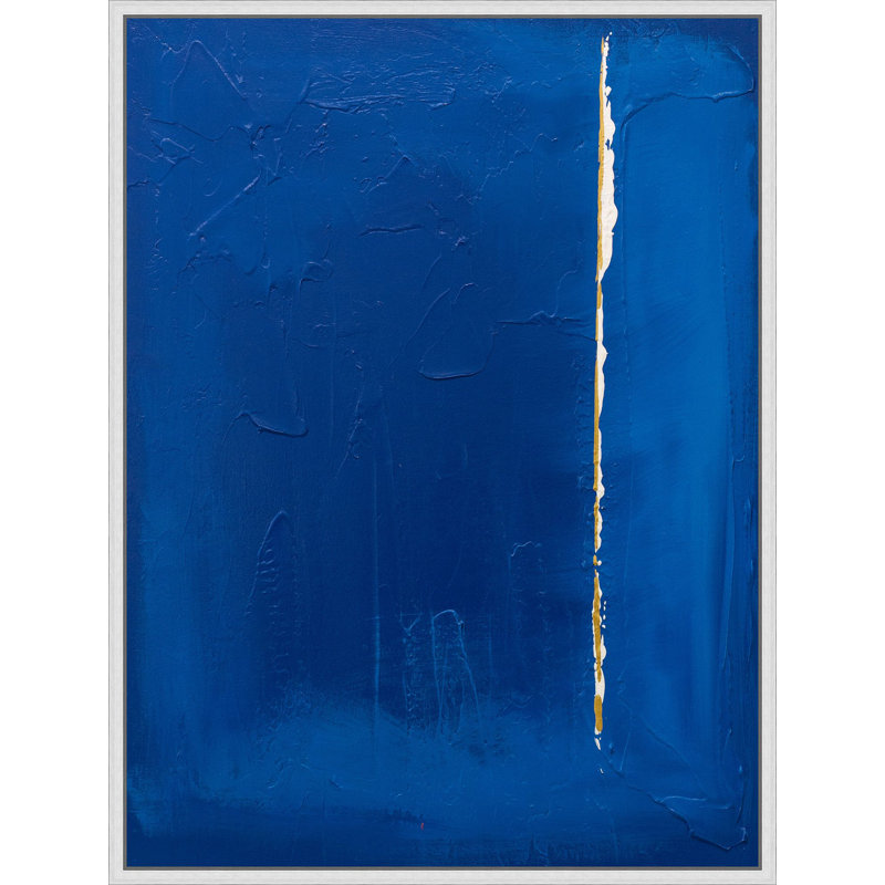 Blue Wash Painting by Lillian August