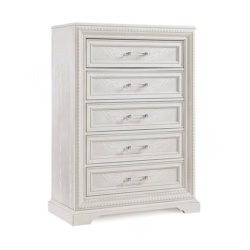Meuble de rangement traditionnel à 5 tiroirs 1Pc