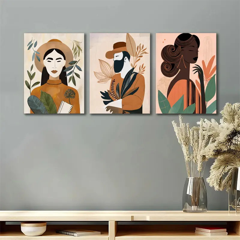 3 Piece Wrapped Canvas Print