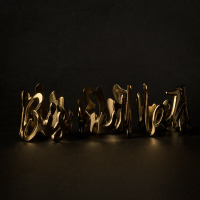 Bismillah Brass Napkin Ring