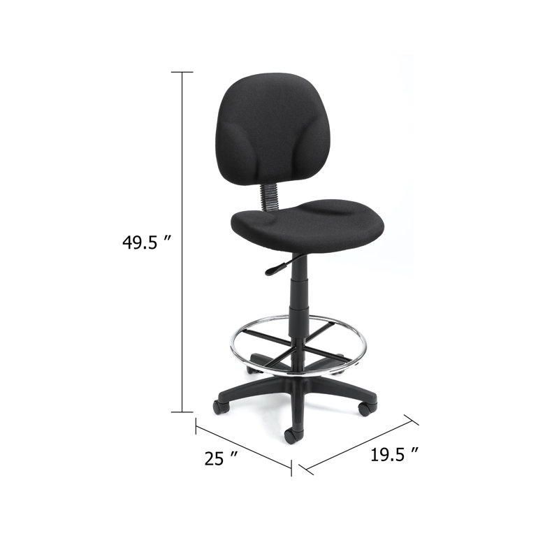Tabouret de dessinateur avec repose-pieds Zem