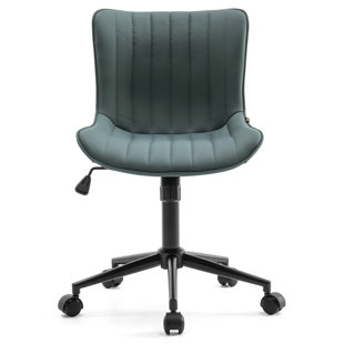 Brionni Leather Swivel Task Chair with Casters