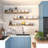 Hidden Bracket Shelf, Wall Bookshelf For Living Room, Kitchen Shelf, Rustic Decor, Floating, 1Pc-1517533319-1533703211