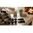 Coolidge Decorative Glass Beads with Metal Accent and Leather Tassel for Home Decor - Elegant Garland for Table, Shelf, and Living Room Decoration - Black & Gold-1626624011