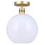 Luminaire suspendu sphère 1 lumière Breece