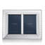 Lismore Silver 5x7in Double Photo Frame