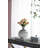 Svirla Vase-Black-And-White Swirl