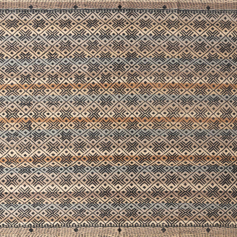 Abstract Indoor Rug, Square 3'