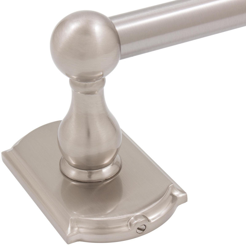 Barre à serviettes murale 30 "Cambridge, Nickel satiné