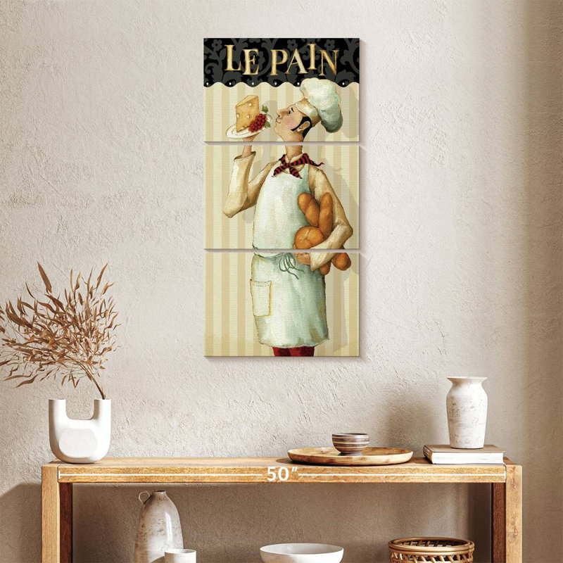 Chef-d'œuvre des chefs III, H 38 po x l 18 po