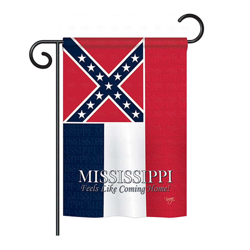 Drapeau de maison en polyester à 2 côtés US State, H 40 po x l 28 po, Nebraska