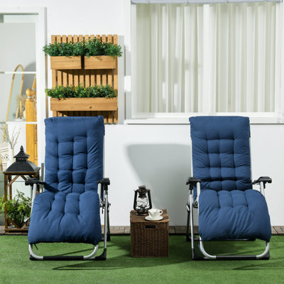 Charnique 90cm Long Reclining Zero Gravity with Cushions